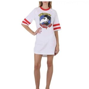 Moschino Mickey Rat T Shirt Drees NWT